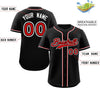 Custom Baseball Button Down Jersey Hip Hop Shirts Stitched Personalized Sports Uniform for Men Women Youth