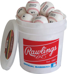 Rawlings | Official League Recreational Use Practice Baseballs | Youth/8U | OLB3 | Bucket | 24 Count