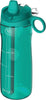 Pogo Plastic Water Bottle with Soft Straw Lid and Carry Handle, BPA Free, Dishwasher Safe