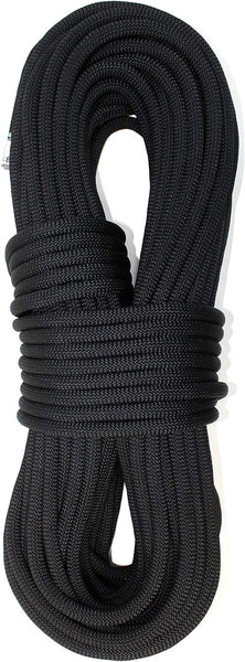 PHRIXUS 10.5mm 11mm Dynamic Static Climbing Rope 46M(150FT), 61M(200FT), 92M(300FT), Safety Nylon Kernmantle Rope High Strength for Rock Climbing, Rappelling, Ice Climbing, Hauling, Escape and Rescue